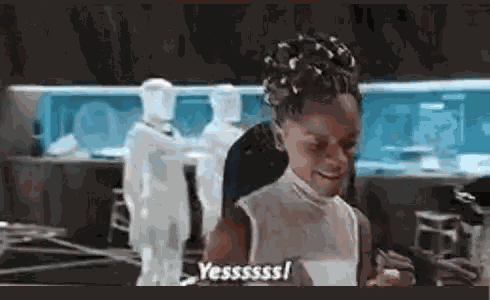 Shuri Yes GIF