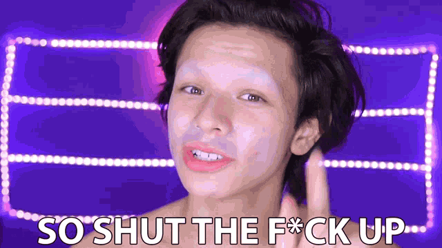 Shut The Fuck Up Stfu GIF