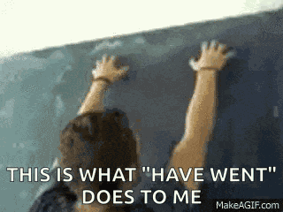 Shut Up Black Board GIF