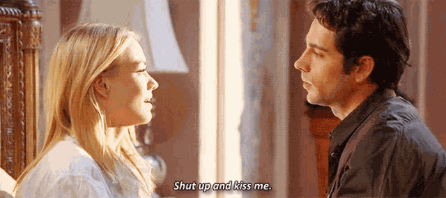 Shut Up Shut Up And Kiss Me GIF