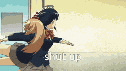 Shut Up Slam GIF