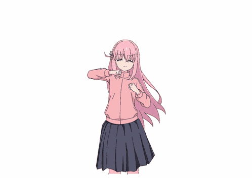 Shy Hello GIF