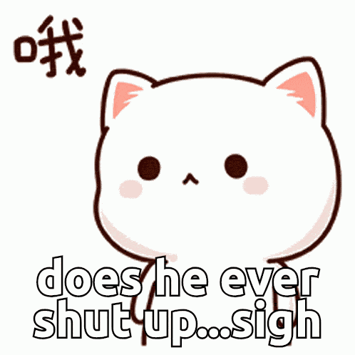Sigh Quiet GIF