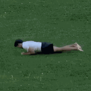 Silverio Grass Rolling Tiago GIF