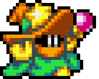 Simirror Kirby Sticker