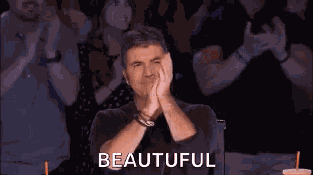 Simon Cowell Two Thumbs Up GIF
