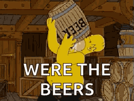 Simpsons Beer GIF