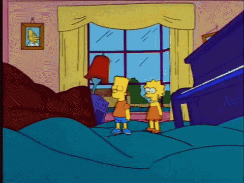 Simpsons Earthquake GIF