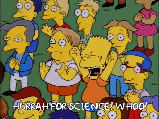 Simpsons Science GIF