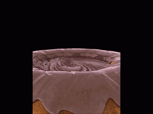 Sinking In Chocolate GIF