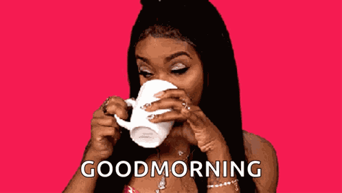 Sipping Tea Side Eye GIF