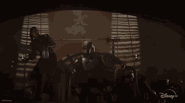 Sitting On The Throne The Book Of Boba Fett GIF