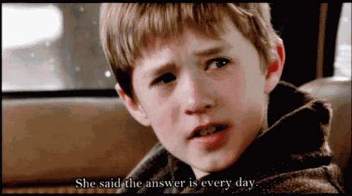 Sixth Sense Every Day GIF