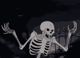 Skeleton Cartoon GIF