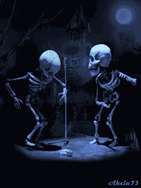 Skeleton Dance GIF
