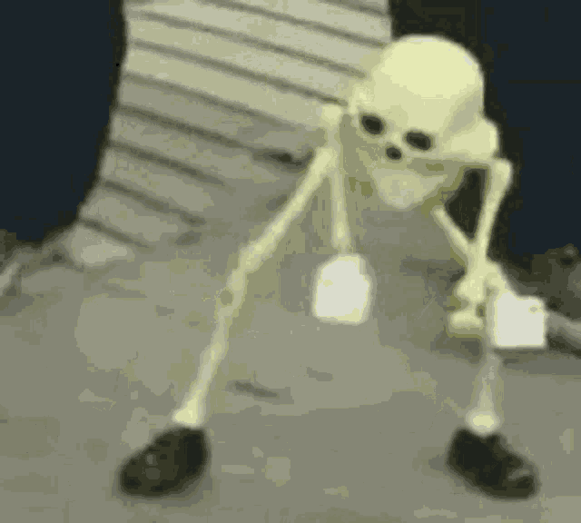 Skeleton Dancing GIF