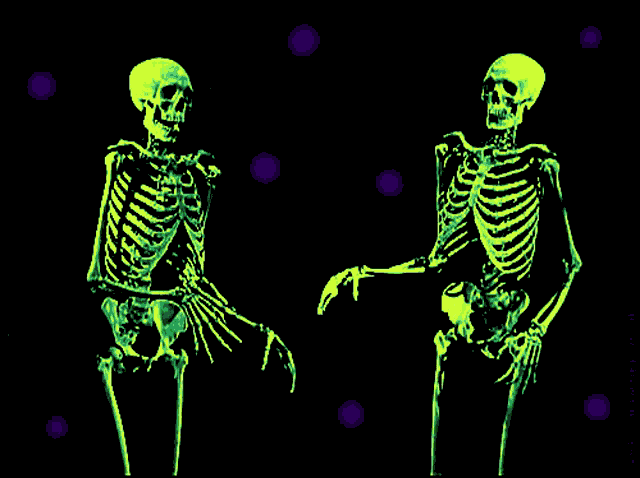 Skeleton Dancing GIF