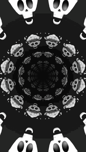 Skeleton Exploding Head Head Exploding GIF