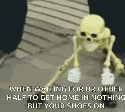 Skeleton Meme GIF