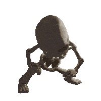 Skeleton Skeleton Meme Sticker