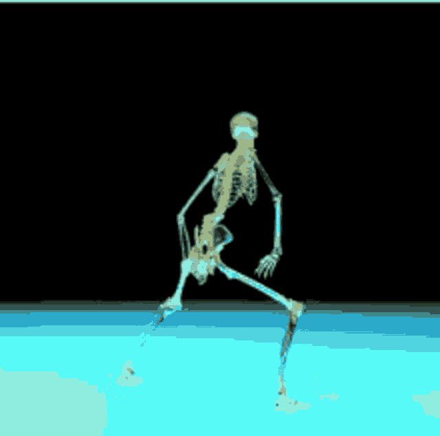 Skeleton Twerking GIF