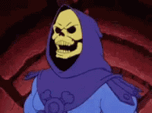 Skeletor Angry GIF