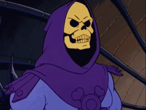 Skeletor Laughing GIF