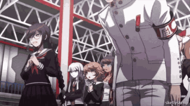 Skellyskelly Danganronpa GIF