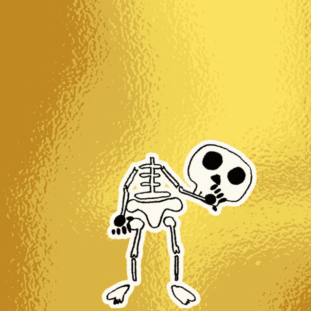 Skilled Skeleton Veefriends GIF