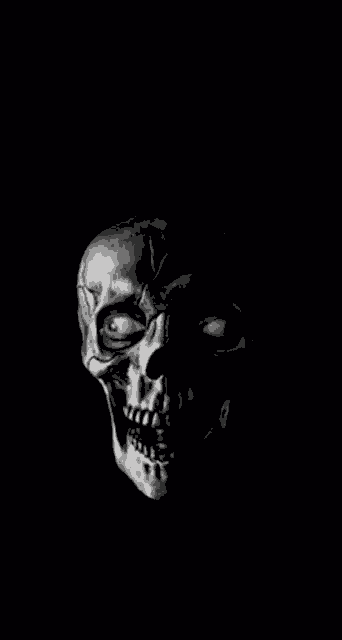 Skull Face GIF