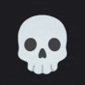Skull Google GIF