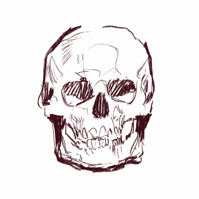 Skull Halloween GIF