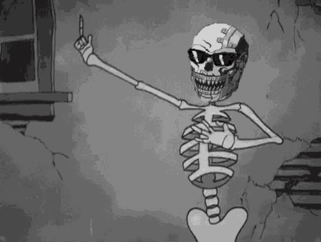 Skullbot GIF