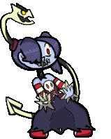 Skullgirls Squigly Sticker