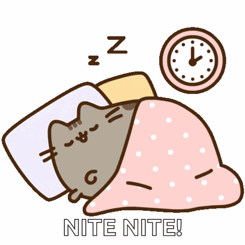 Sleep Pusheen GIF