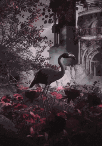Sleep Token Black Flamingo GIF