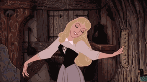 Sleeping Beauty Aurora GIF