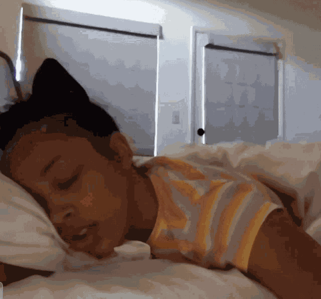 Sleeping Doja Cat GIF