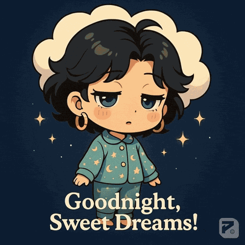 Sleepy Goodnight GIF
