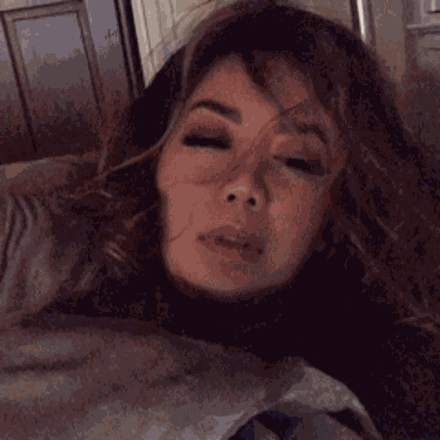 Sleepy Head Yawn GIF