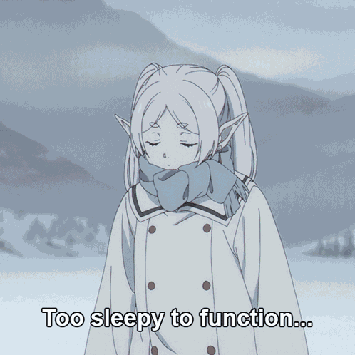Sleepy Tired GIF