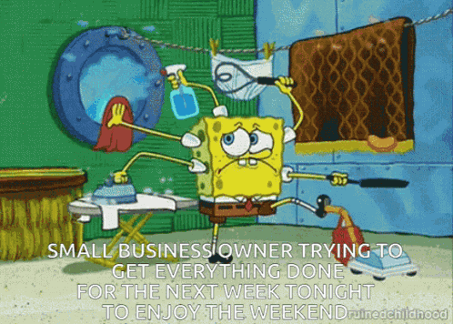 Small Business Multitasking GIF