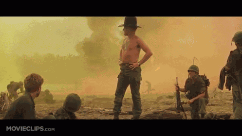Smell Of Napalm  GIF