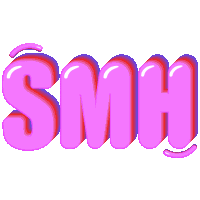 Smh Shaking My Head Sticker