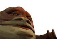 Smile Graballa The Hutt Sticker