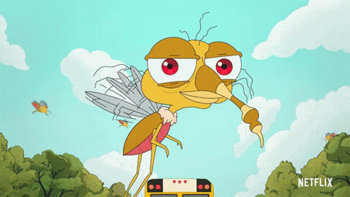 Smile Tito The Anxiety Mosquito GIF