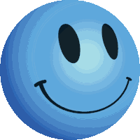Smileyblue Smile Sticker