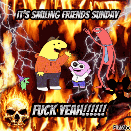 Smiling Friends Smiling Friends Sunday GIF