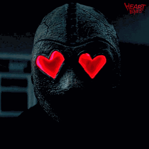 Smiling Heart Eyes GIF