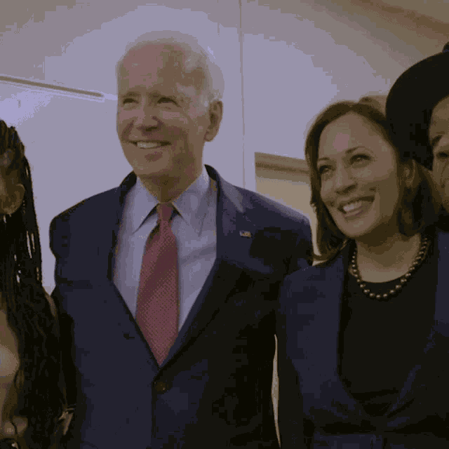 Smiling Joe Biden GIF